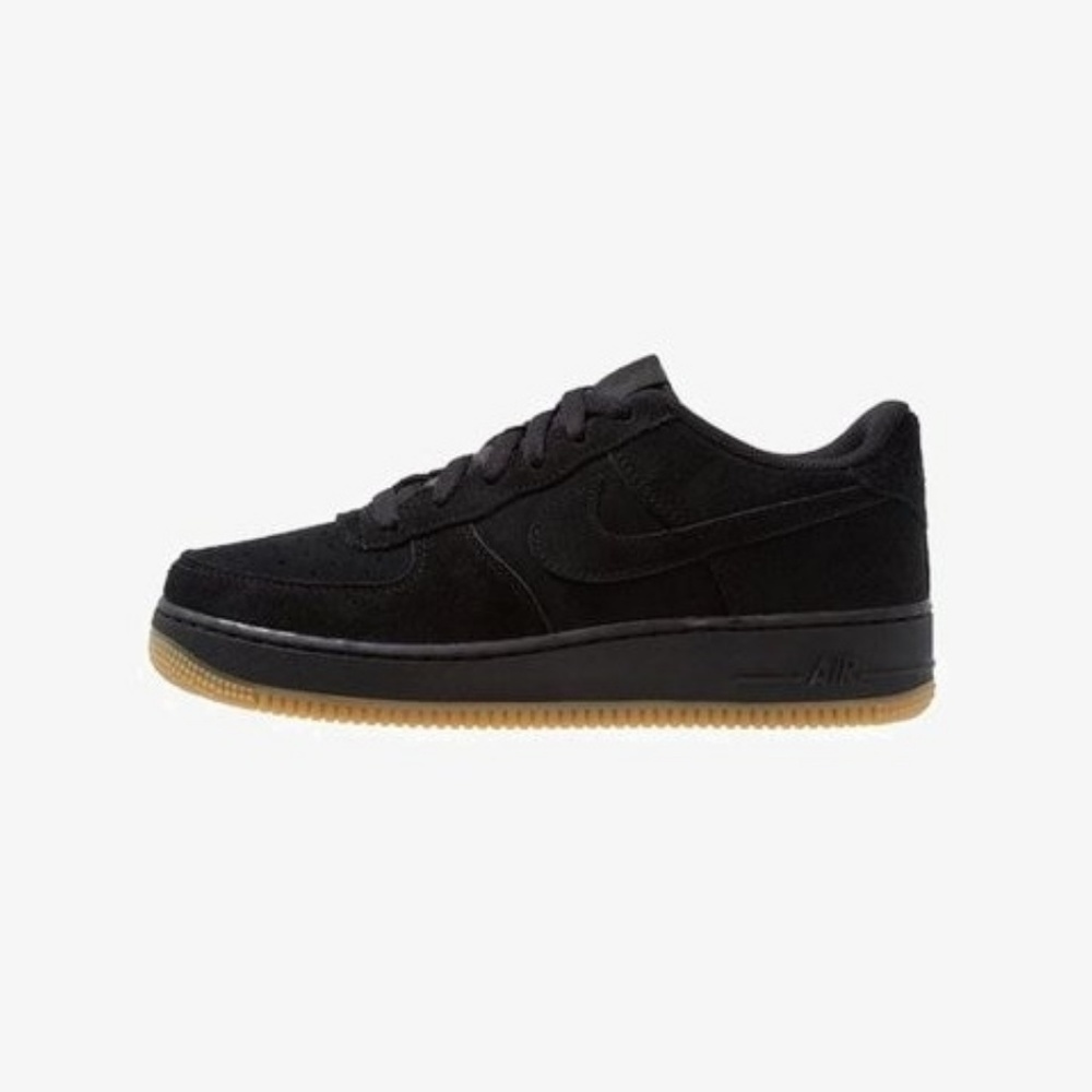 Nike Air Force 1 Black Grade School 6.5 W8 - Picture 7 of 8
